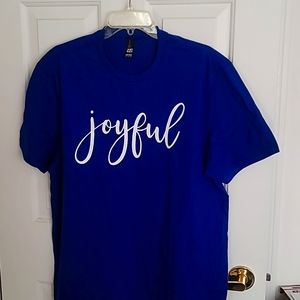 "Joyful" unisex t-shirt 4x